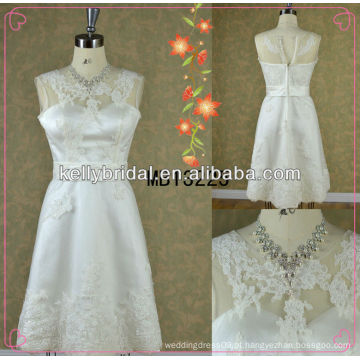 Vestidos de noiva bordados curtos / vestidos de noiva / baile de formatura